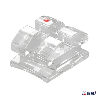 Брекет сапфировый лигатурный Rosa MBT 022 #11